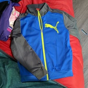 Boys puma zip-up jacket 6